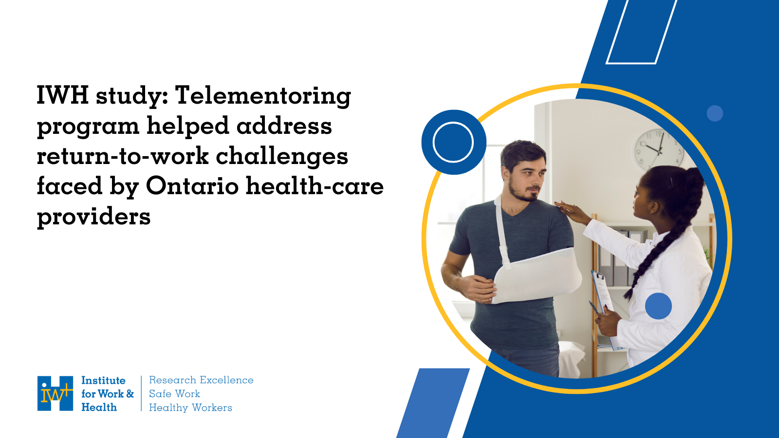a graphic card made for telementoring program addresses return-to-work