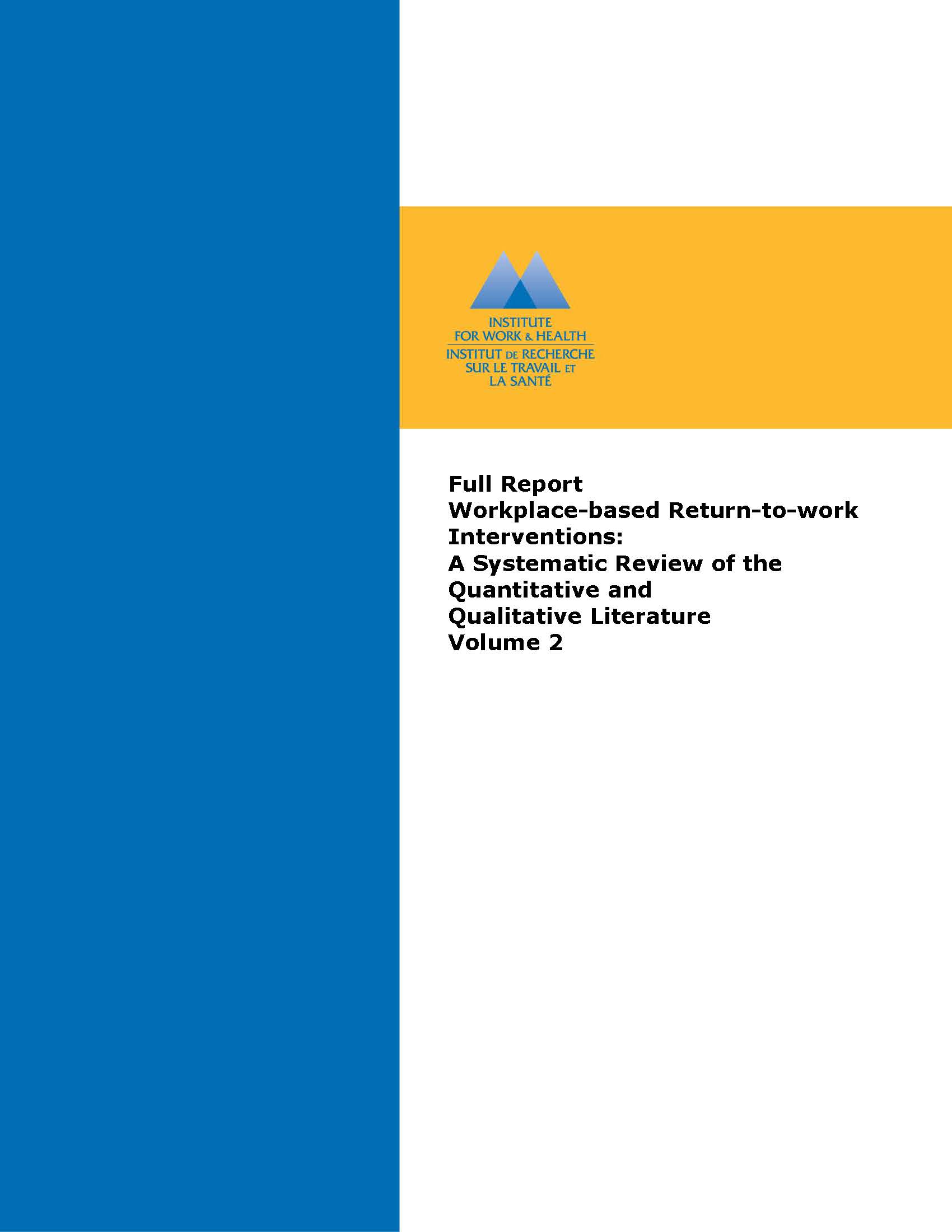 Report cover