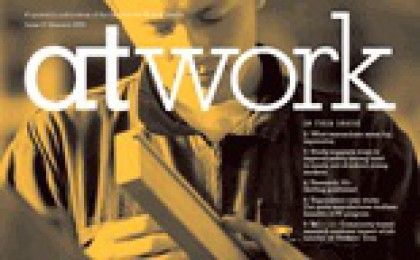 At work Issue 57 Cover