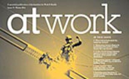 At work Issue 75 Cover