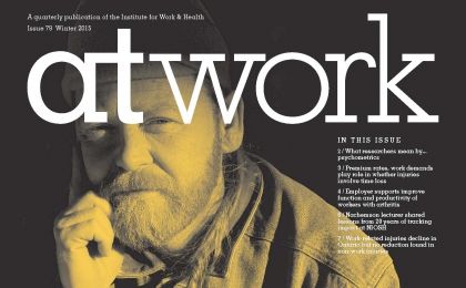 At work Issue 79 Cover