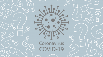 A grey coronavirus amid question marks