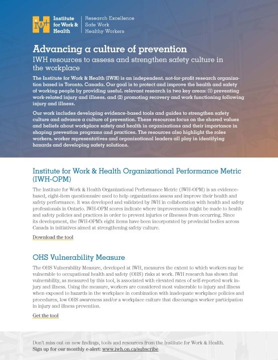Cover image of handout