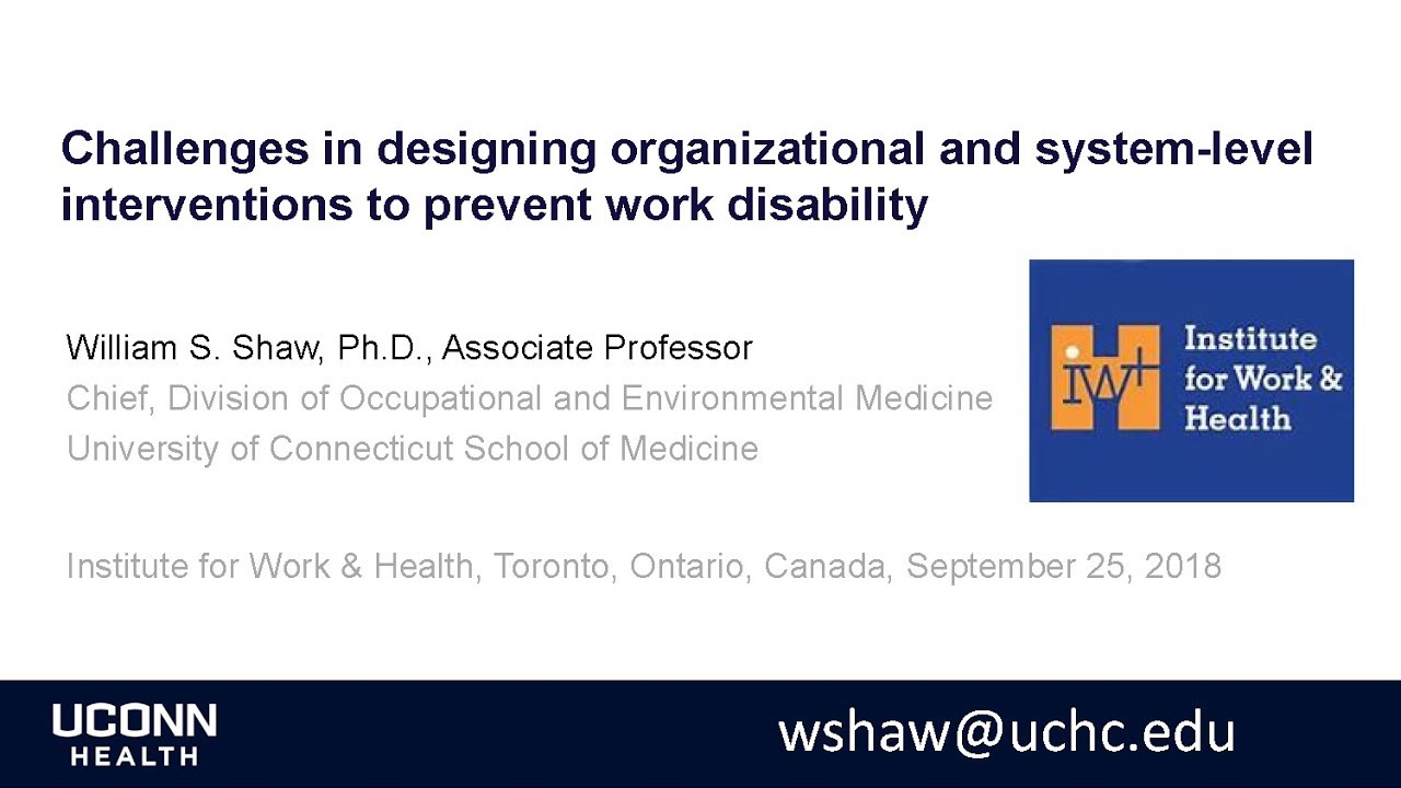 challenges in designing organizational and system level organizational interventions